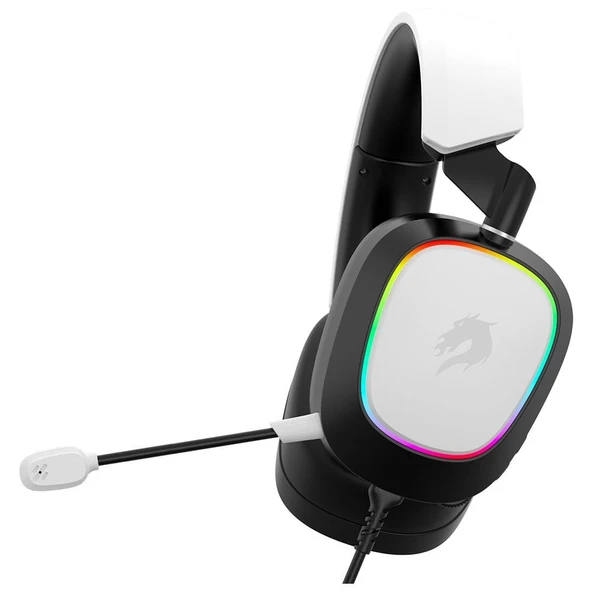 GameBooster H23W Nemesis RGB USB 7.1 Beyaz Profesyonel Oyuncu Kulaklığı ürün görseli 1