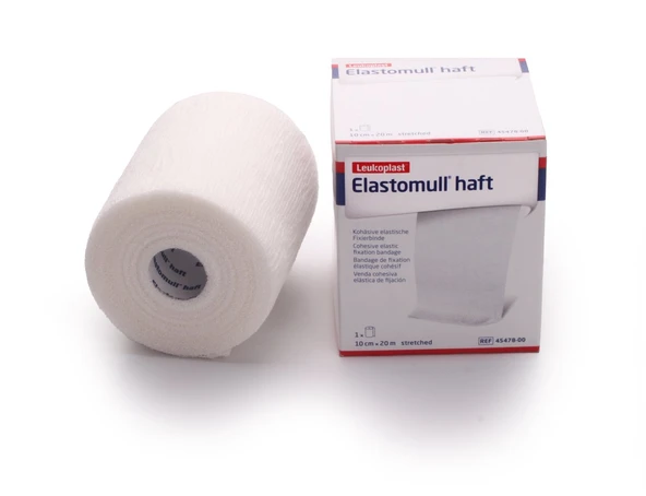 Elastomull Haft LF Bsn  Fiksasyon Bandajı 10cm x 20m Beyaz ürün görseli 1