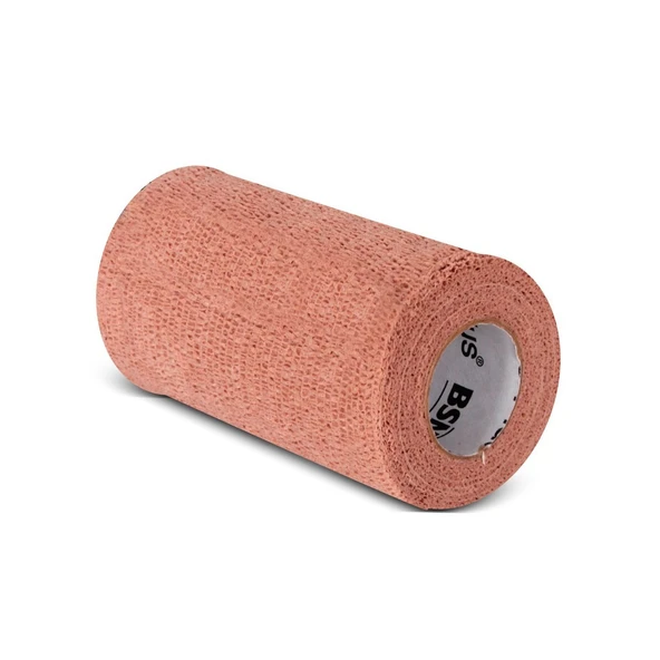 Co Plus 10cm x 6,3m Bsn Cohesive Kompresyon Bandajı Ten Rengi ürün görseli 1