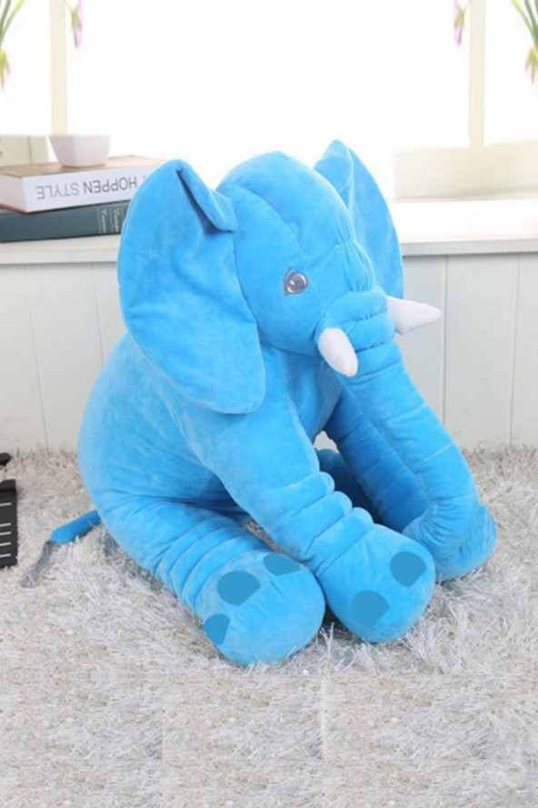 BabyModa Uyku Arkadaşım Fil - Mavi ürün görseli 1
