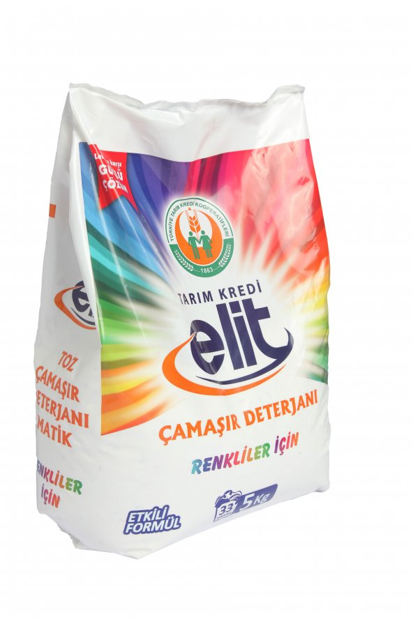 Tarım Kredi Elit Matik Toz Deterjan Renkliler 5 Kg ürün görseli 1