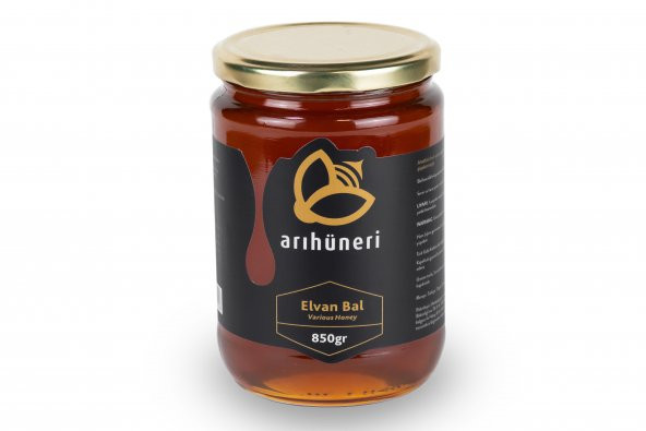 Arı Hüneri Elvan Bal 850 Gr - Resim 2