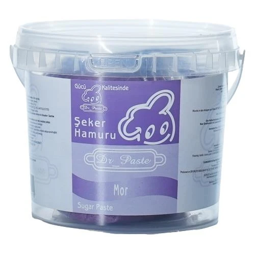 Dr Paste Şeker Hamuru  500 gr - Mor ürün görseli 1