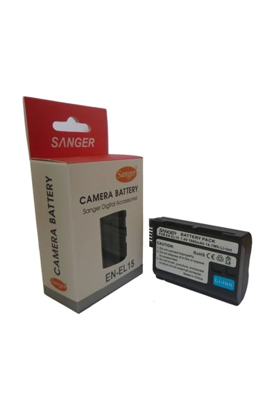 Sanger EN-EL15 Nikon Fotoğraf Makinesi Batarya ürün görseli 1