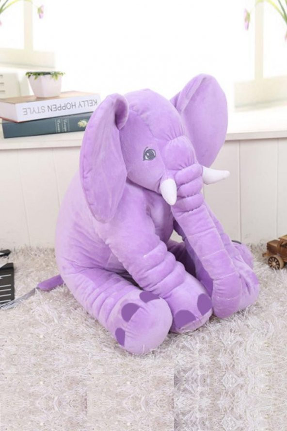BabyModa Uyku Arkadaşım Fil - Lila ürün görseli 1