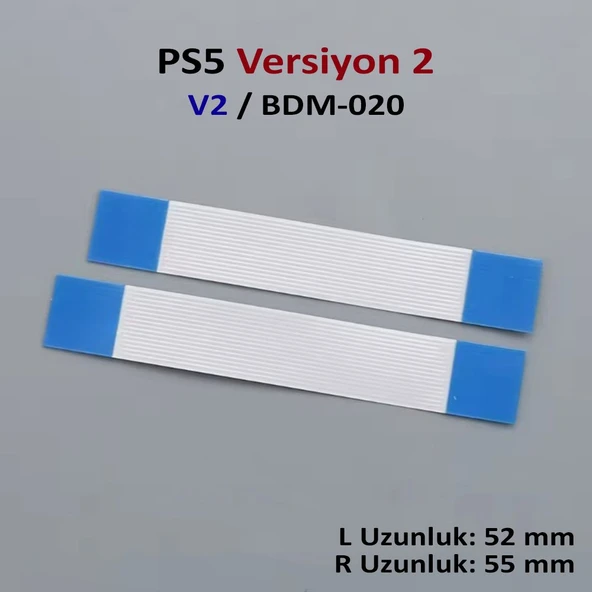 PS5 L1 L2 R1 R2 Tetik Flex Kablo Seti V2 Uyumlu BDM-020 Yedek Parça ürün görseli 1