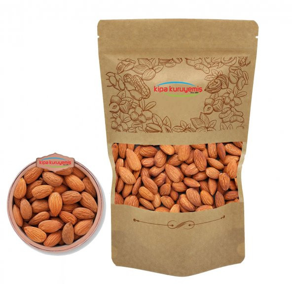 Kipa Kuruyemiş Çiğ Badem İçi 500 gr ürün görseli 1