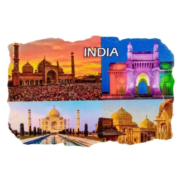 Hindistan Temalı Fresco Magnet ürün görseli 1