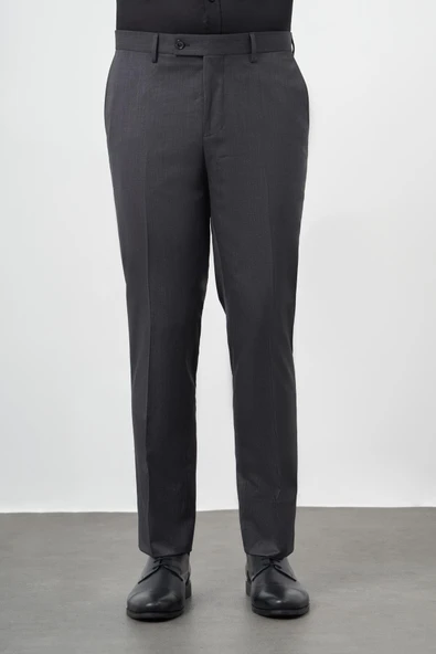 Siyah Yandan Cepli Comfort Fit Classic Pantolon 1003245166 ürün görseli 1
