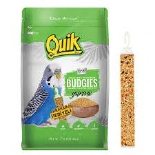 Quik Gurme Muhabbet Kuşu Yemi (Kraker Hediyeli) 500 Gr ürün görseli 1