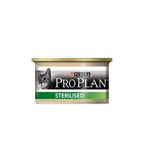 Proplan Yetişkin Kedi Sterilsed Somonlu Yaş Mama 85G ürün görseli 1