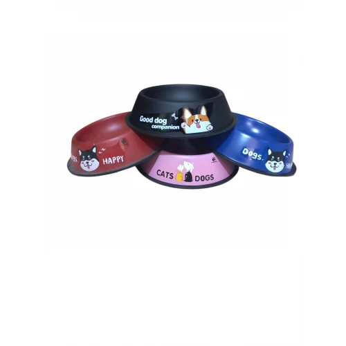Pet Product Avc-25 Dg-1085 Renkli Çelik Mama Kabı 22Cm ürün görseli 1