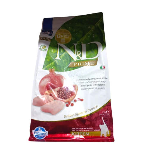 N&D Prime Tavuklu Ve Narlı Kıttın 1.5Kg. ürün görseli 1