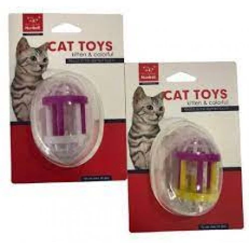 Nunbell İçi Çıngıraklı Elips Kedi Oyuncağı 7 Cm ürün görseli 1