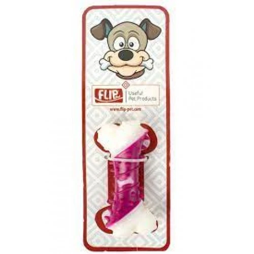 Flip Plastik Dental Kaval Kemiği Köpek Oyuncağı 11 Cm ürün görseli 1