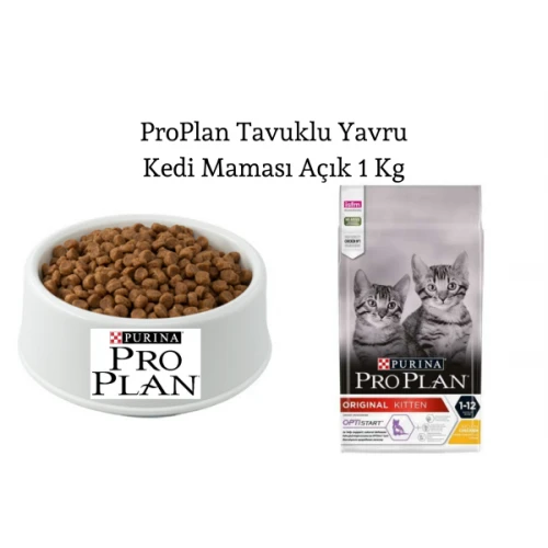 Proplan Yavru Kıttın Kedi Maması Açık 1Kg. ürün görseli 1