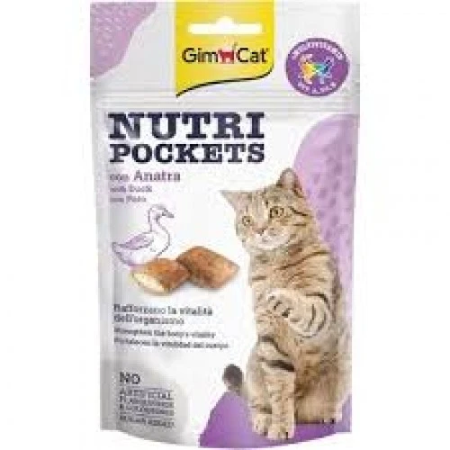 Gimcat Nutripockets Ördekli Kedi Ödülü 60Gr ürün görseli 1