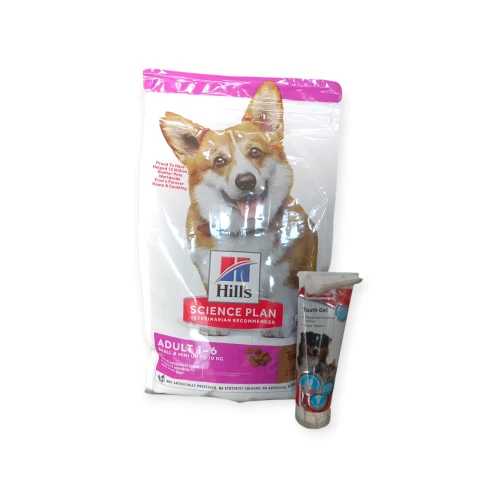 Hills Small Mini Kuzulu Pirinçli Yetişkin Köpek Maması 1.5 Kg ( Malt Pasta Hediyeli) ürün görseli 1