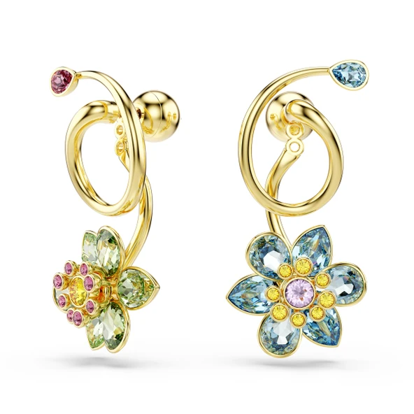 5709025 Swarovski Küpe Idyllıa:Pe Bl/Gr Mul/Gos ürün görseli 1