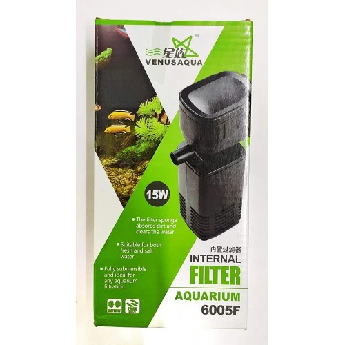 Venus Aqua Akvaryum İç Filtre 6005F 880 L/S 15W ürün görseli 1