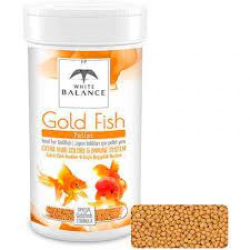 White Balance Gold Fish Pellets 100 Ml ürün görseli 1