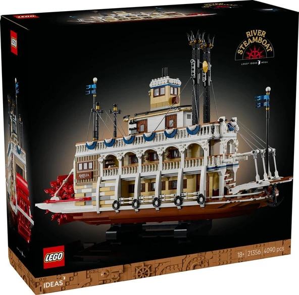 LEGO Ideas 21356 River Steamboat ürün görseli 1