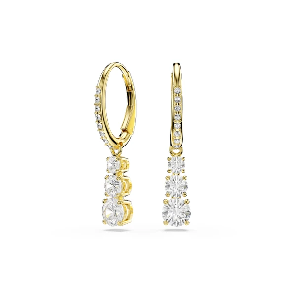 5723300 Swarovski Küpe Stılla:Pe Attract Trılogy Whıte/Gos ürün görseli 1