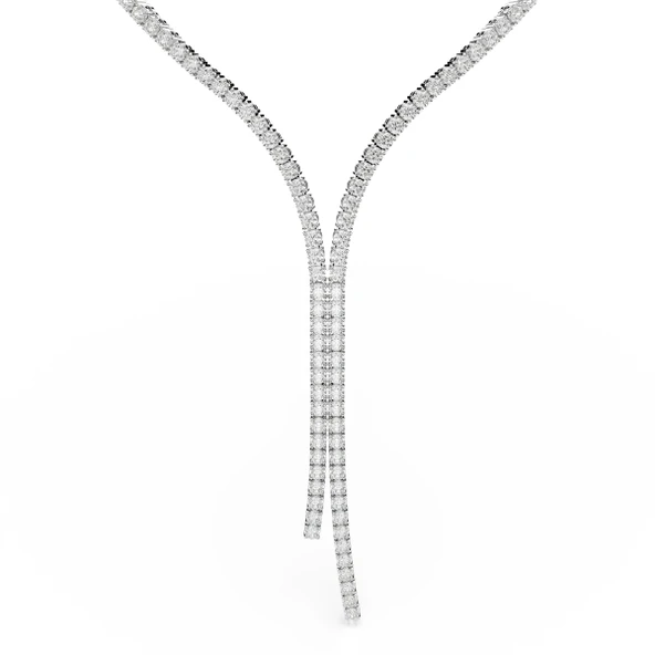 5707988 Swarovski Kolye Matrıx:Tn Long Whıte/Rhs ürün görseli 1