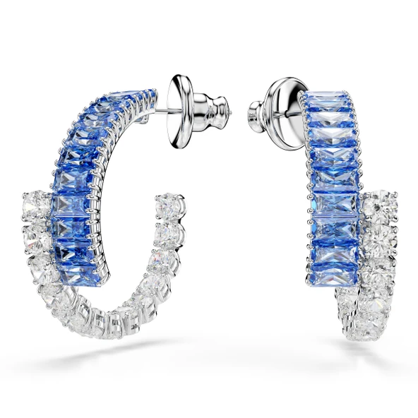 5722459 Swarovski Küpe Matrıx:Pe (#2) Blu/Rhs ürün görseli 1