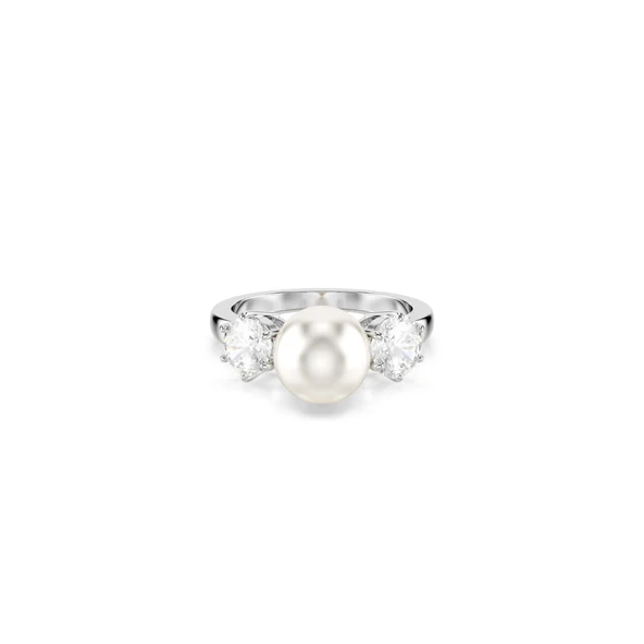 5689629 Swarovski Yüzük Matrıx:Rıng 8Mm Pearl Whıte/Rhs 60 ürün görseli 1