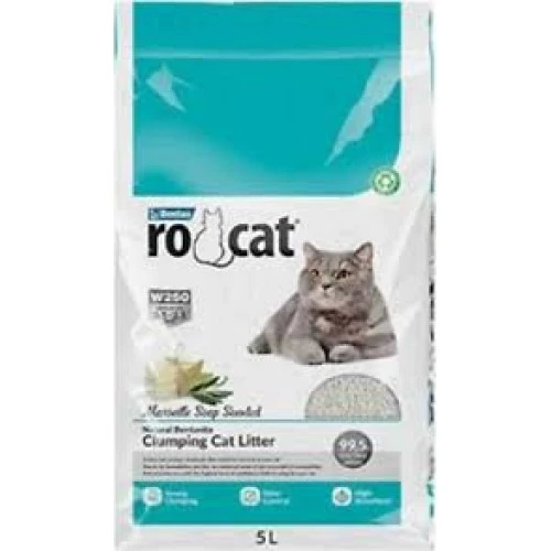 Rocat Marsila Sabun Kokulu 5 Lt Bentonit Kedi Kumu ürün görseli 1