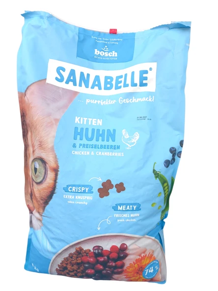 Sanabelle Yavru Kedi Kıttın Açık Mama 1Kg. ürün görseli 1