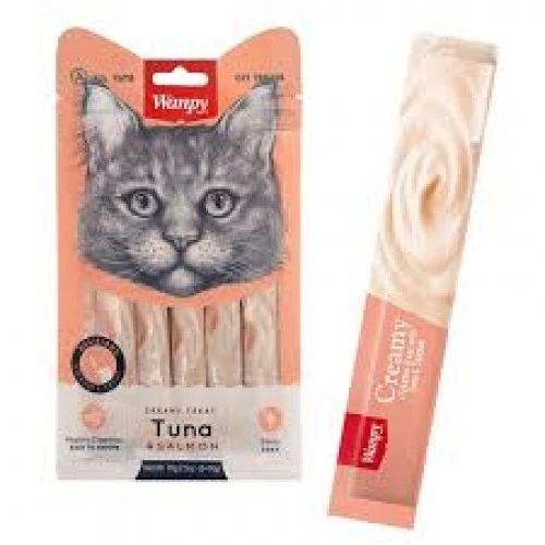 Wanpy Ton Balığı&Somon Sıvı Ödül Likit Kedi Ödülü 5x14gr ürün görseli 1
