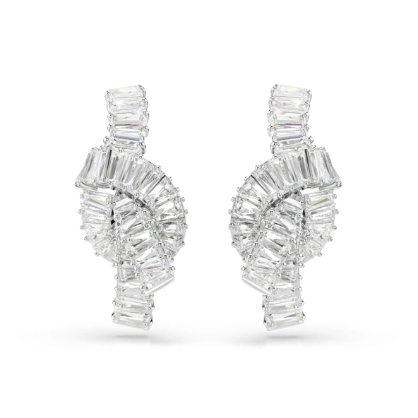 5727040 Swarovski Küpe Matrıx:Pe Knot Whı/Rhs ürün görseli 1
