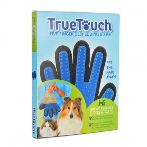 True Touch Kedi Ve Köpek Tüy Toplama Eldiveni ürün görseli 1