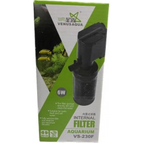 Venüs Venusaqua Vs-230F Akvaryum Iç Filtre 500 L/H 6W ... ürün görseli 1