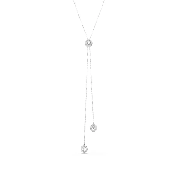 5733067 Swarovski Kolye Una:Pend Y Double Sıde Cre/Rhs ürün görseli 1