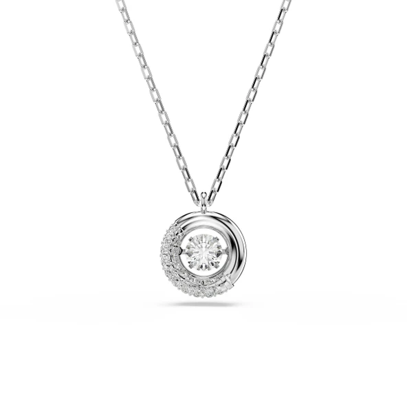 5733400 Swarovski Kolye Dextera:Pend S Round Cry/Rhs ürün görseli 1