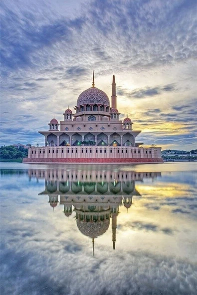Malezya Putra Cami Fresco Magnet - Resim 5