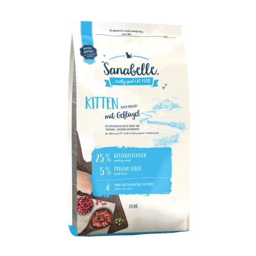 Sanabelle Kıttın Yavru Kedi Maması 2Kg. AÇIK PAKET. ürün görseli 1