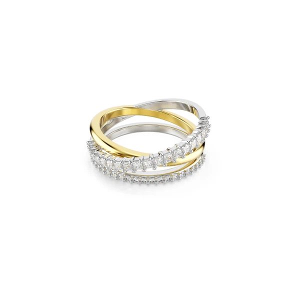 5714165 Swarovski Yüzük Re Hyperbola:Rıng 3 Band Whıte/Mıx 60 ürün görseli 1