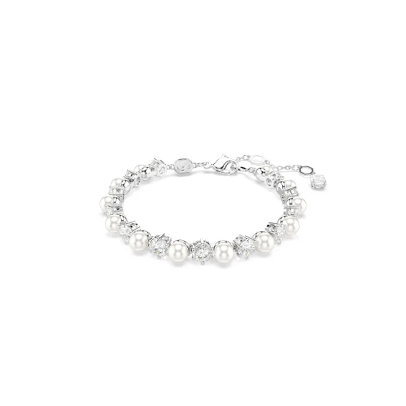 5689625 Swarovski Bilezik Matrıx:Tb Pearl Whıte/Rhs M ürün görseli 1