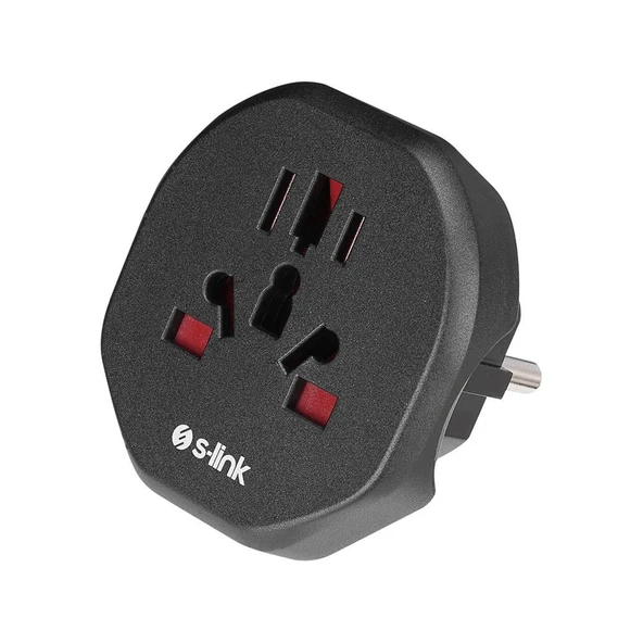 S-link SL-WL09 Universal - Türk Çevirici Çevirici Priz Adaptör ürün görseli 1