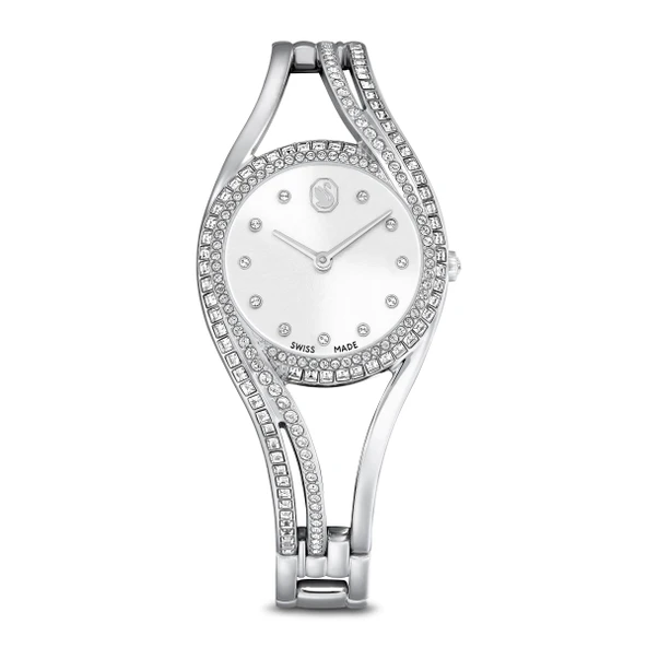 5689432 Swarovski Kol Saati Hyperbola Bangle:Mb Sts/Whıte/Sts ürün görseli 1