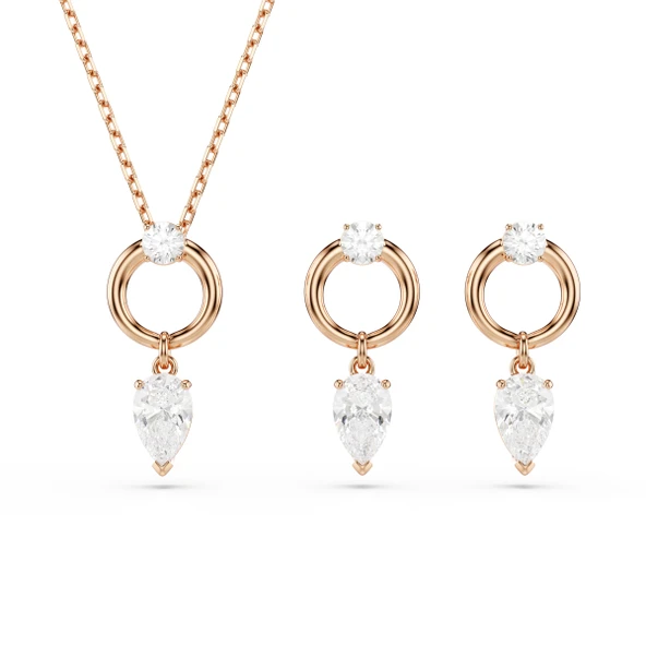 5733808 Swarovski Set Mesmera:Set Drop Whıte/Ros ürün görseli 1