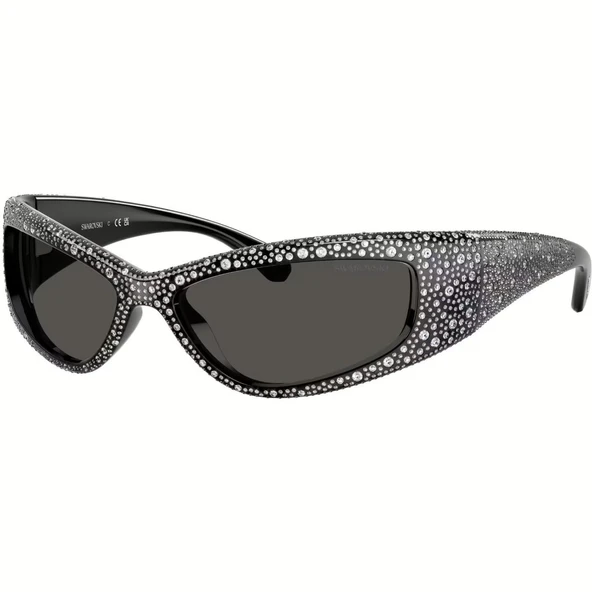 5706558 Swarovski Gözlük Sublıma:Eyewear Sk6027 El Wrap Black ürün görseli 1