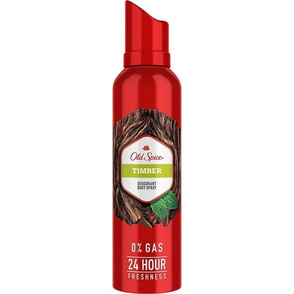 Old Spice Timber Deodorant Sprey 140 ML ürün görseli 1