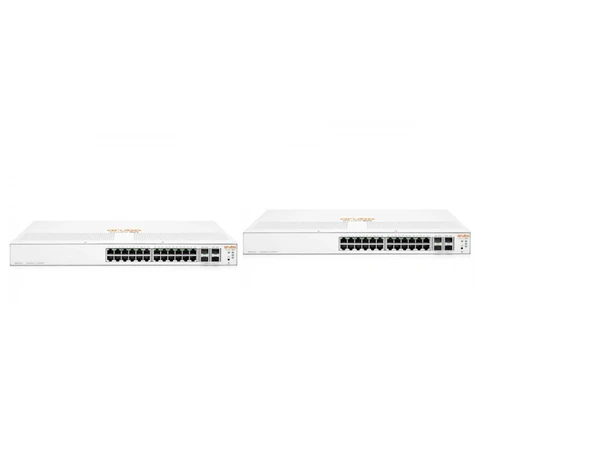 HPE ARUBA JL683B 1930-24G 24PORT GIGABIT POE SWITCH 4SFP ürün görseli 1