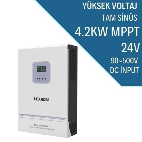 LEXRON 4.2KW HV MPPT AKILLI INVERTER 24V ürün görseli 1
