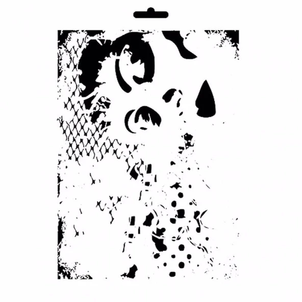 MIX MEDİA STENCIL MA SERİSİ MA05 21X29 ürün görseli 1